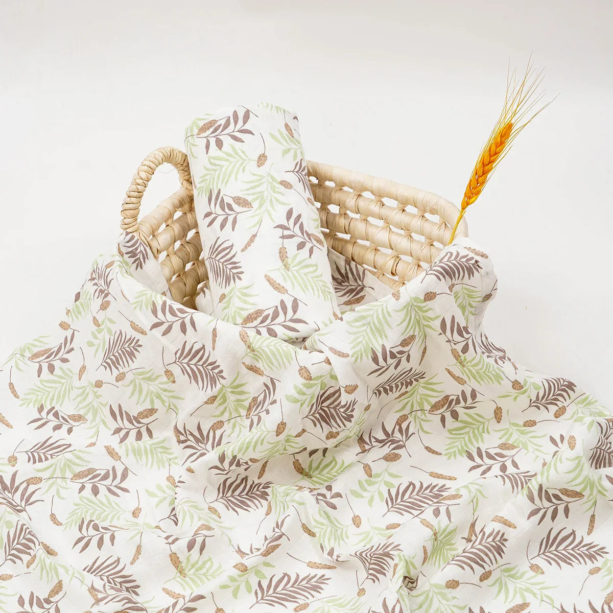 Lange bébé bambou Couverture Fougeres