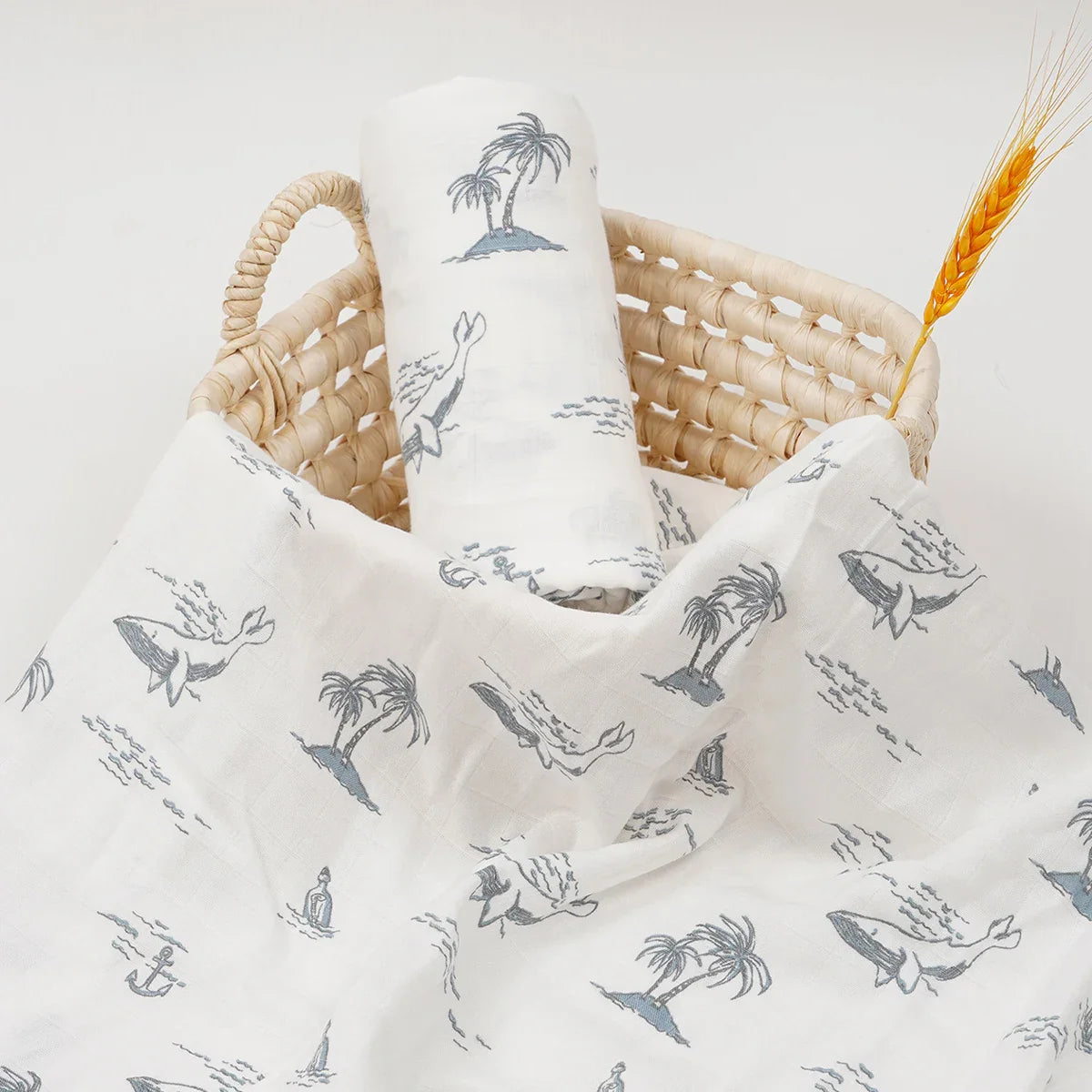 Lange bébé bambou Couverture Ile Deserte