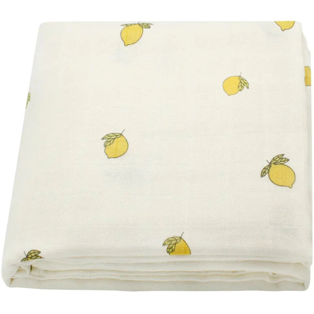 Maxi Lange bébé 120x120cm Modèle petit citron