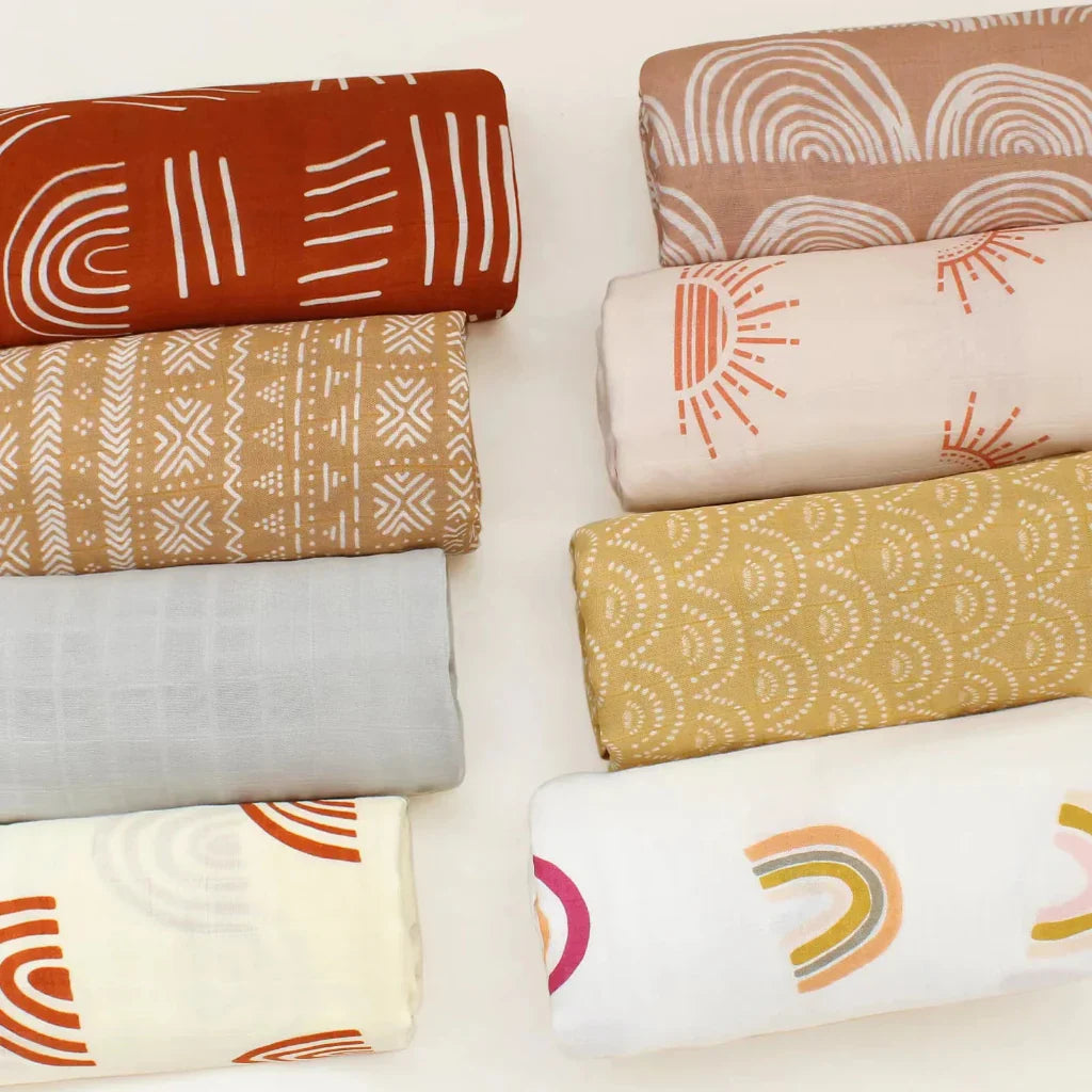 Maxi Lange bébé 120x120cm Mise en scène des modèles