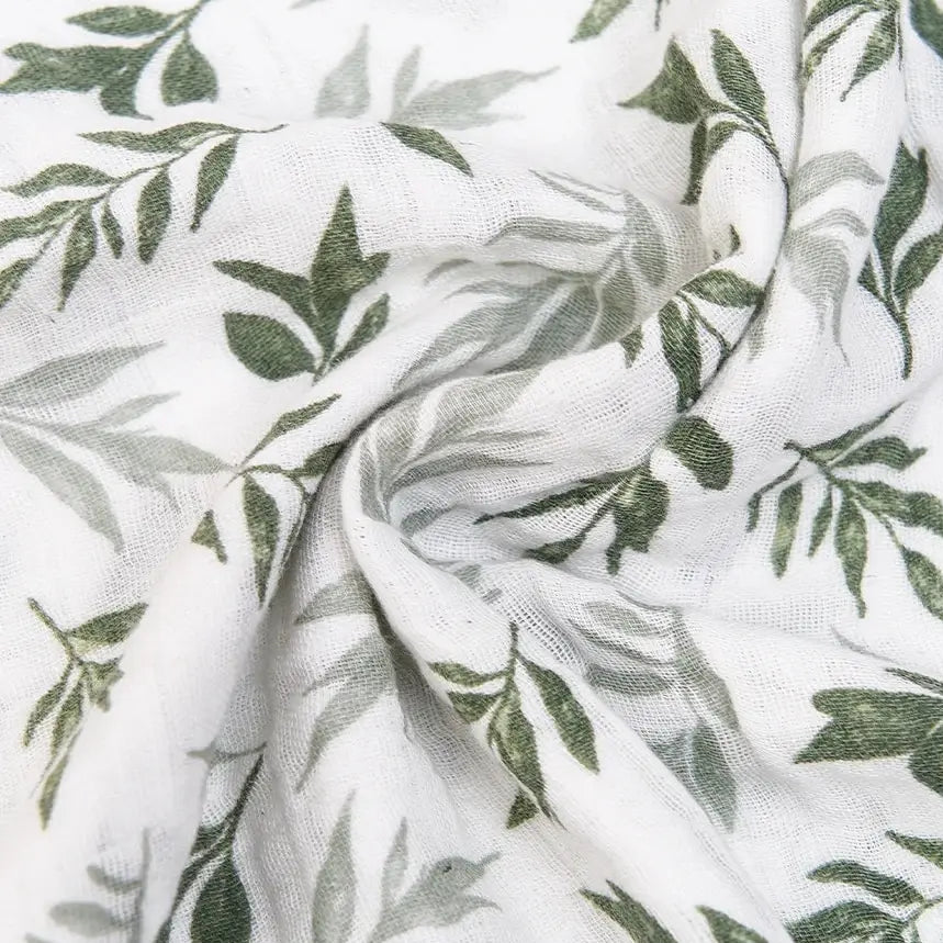 Zoom sur le tissu du lange