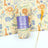 Lange bébé coton 120×110 cm Jaune motif Animaux
