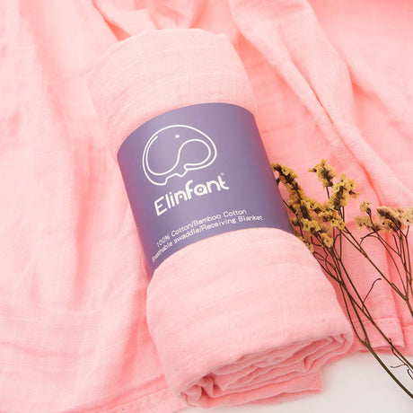 Lange bébé gaze de coton Rose