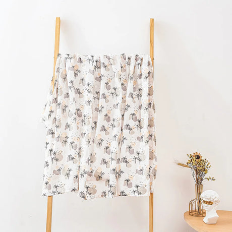 Lange bébé gaze de coton bambou  Cocotier