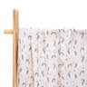 Lange bébé gaze de coton bambou  Licorne