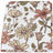 Maxi Lange bébé 120x120cm Modèle fleurs jaunes marron