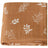 Maxi Lange bébé 120x120cm Modèle marron et fleurs