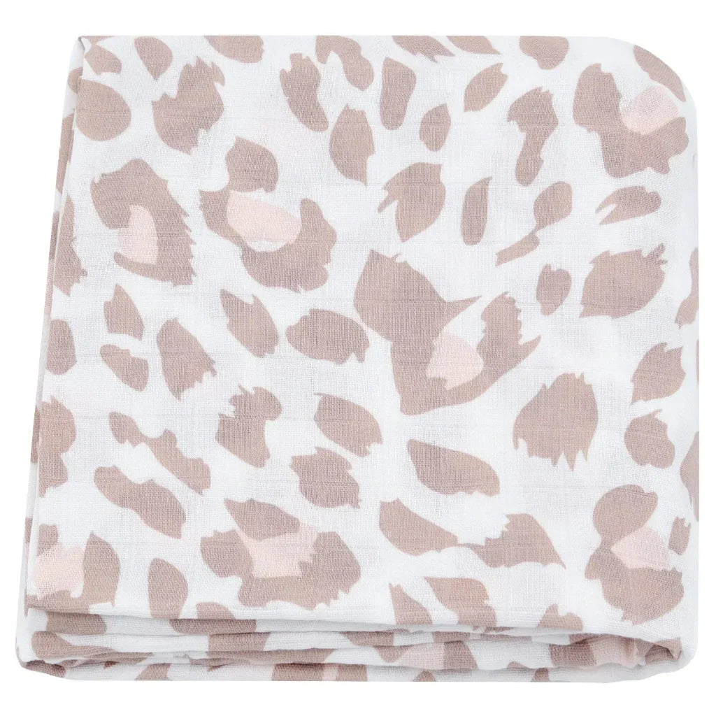Maxi Lange bébé 120x120cm Modèle panthère