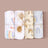 Lot 4 langes bebe enroules motifs Arc en ciel