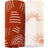 Lot de 2 langes Mousseline  Ton Rouge