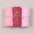 Lot de 3 maxi langes Rose 