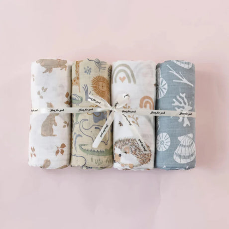 4 langes bambou coton grande taille   Animaux
