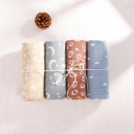 4 langes bambou coton grande taille  Motifs 2