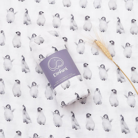 Maxi lange bébé en mousseline– Pinguin