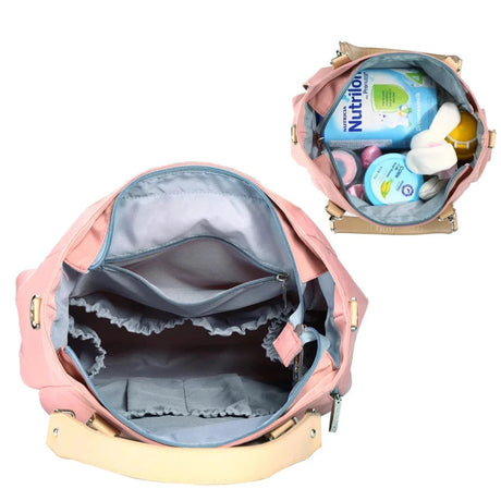 Le sac à langer chic  Ouvert avec compartiment