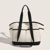 Sac à langer design et fonctionnel Beige Bleu Marine