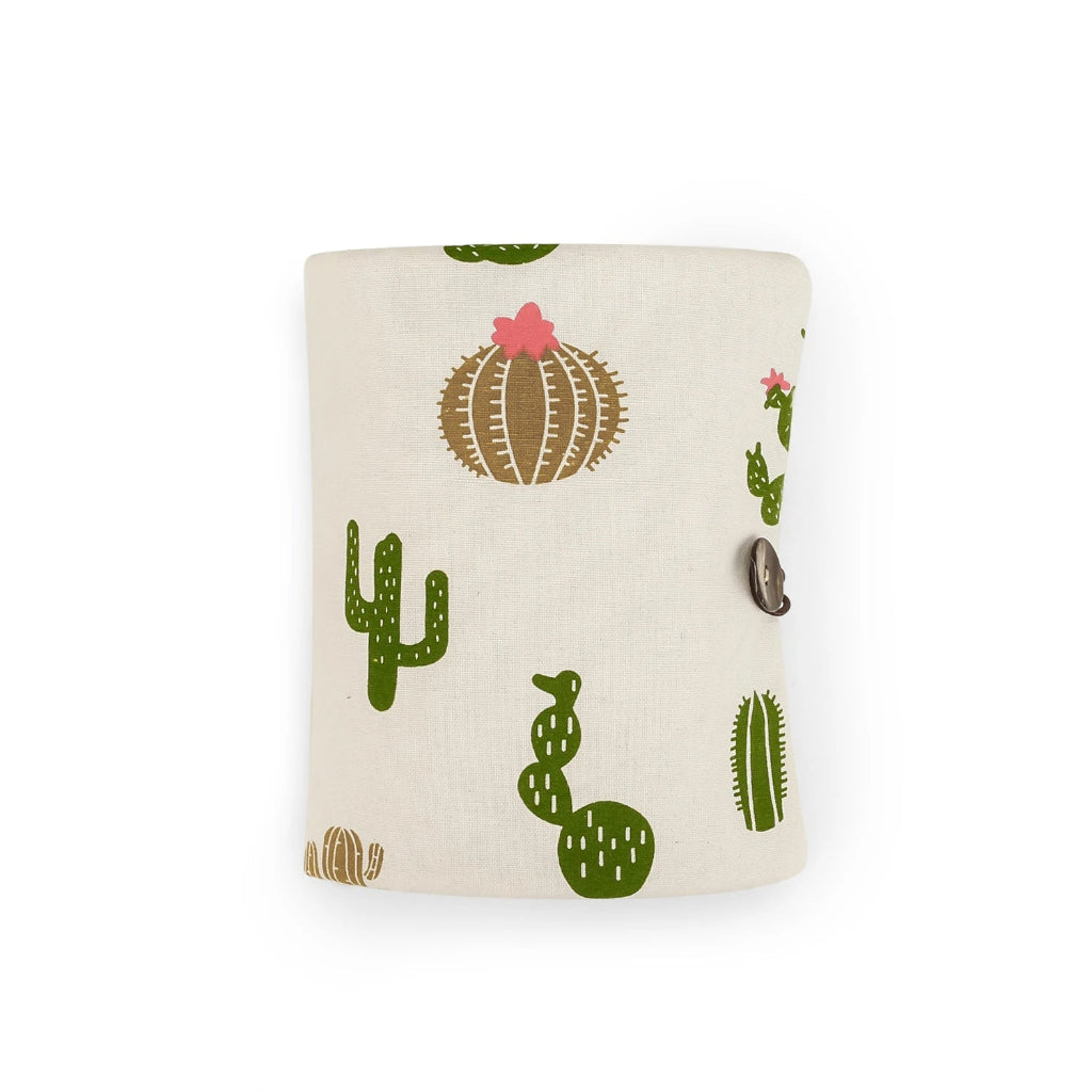 Trousse de toilette bebe - pochette a langer motif cactus