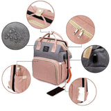 Détails Sac à dos à langer lit nomade intégré