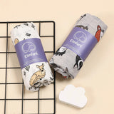 Lange bébé en mousseline de coton animaux