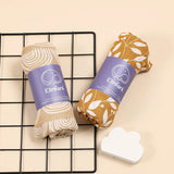 Lange bébé en mousseline de coton Marron