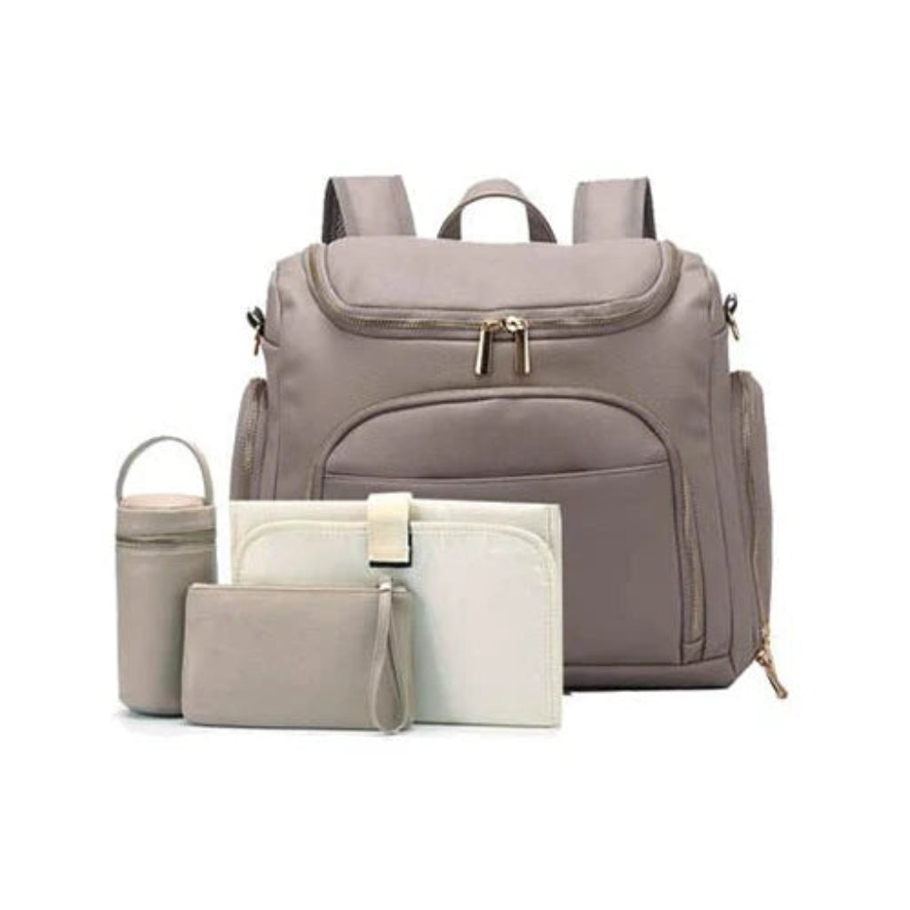 sac a langer en cuir PU Gris